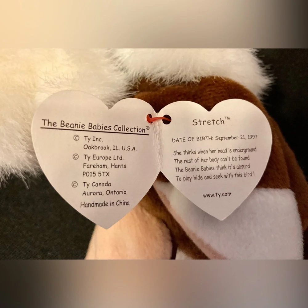 Ty “Stretch” buddy&beanie&toy Stretchy
